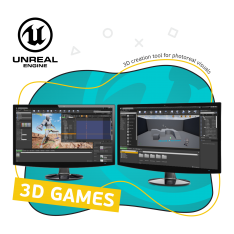 Unreal Engine 4. Игровой движок - КИБЕРшкола программирования для детей, компьютерные курсы для школьников, начинающих и подростков - KIBERone г. Александров