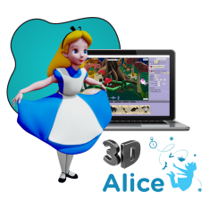 Alice 3d - КИБЕРшкола программирования для детей, компьютерные курсы для школьников, начинающих и подростков - KIBERone г. Александров