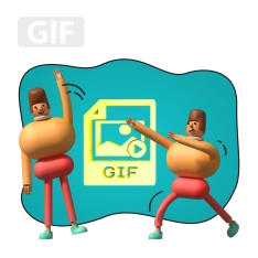 Gif-анимация - КИБЕРшкола программирования для детей, компьютерные курсы для школьников, начинающих и подростков - KIBERone г. Александров
