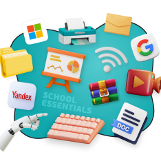 Цифровая база для школьника - КИБЕРшкола программирования для детей, компьютерные курсы для школьников, начинающих и подростков - KIBERone г. Александров