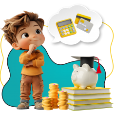 Финансовый интеллект вместе KIBERone - КИБЕРшкола программирования для детей, компьютерные курсы для школьников, начинающих и подростков - KIBERone г. Александров