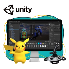 Мир игр на Unity 2D на популярном движке + AI-помощники - КИБЕРшкола программирования для детей, компьютерные курсы для школьников, начинающих и подростков - KIBERone г. Александров