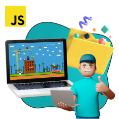 Программирование на JavaScript. Учимся создавать игры! - КИБЕРшкола программирования для детей, компьютерные курсы для школьников, начинающих и подростков - KIBERone г. Александров