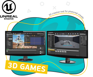 Unreal Engine 4. Игровой движок - Школа программирования для детей, компьютерные курсы для школьников, начинающих и подростков - KIBERone г. Александров