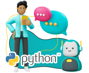 Умный чат-бот на Python - Школа программирования для детей, компьютерные курсы для школьников, начинающих и подростков - KIBERone г. Александров